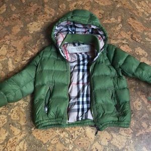 Burberry Brit cropped puffer